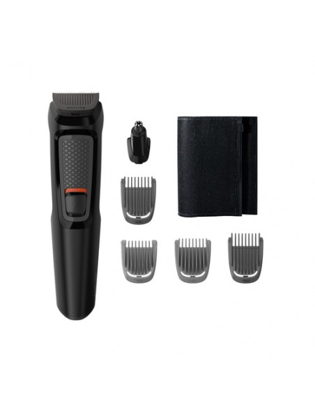 Philips MULTIGROOM Series 3000 rasoio rifinitore all-in-one 6 in 1 con 6 accessori per barba e naso MG3710/15