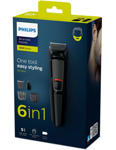 Philips MULTIGROOM Serie 3000 Rifinitore All-in-One Multigroom MG3710/15
