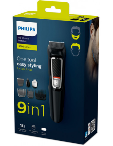 Philips MULTIGROOM Serie 3000 Rifinitore All-in-One Multigroom MG3740/15
