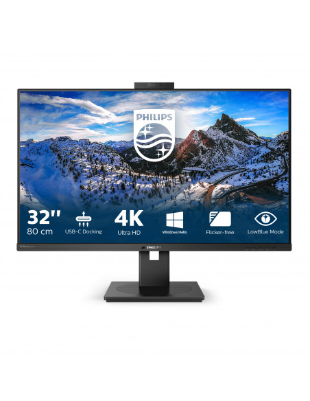 Philips P Line 329P1H/00 LED display 80 cm (31.5") 3840 x 2160 Pixel 4K Ultra HD Nero