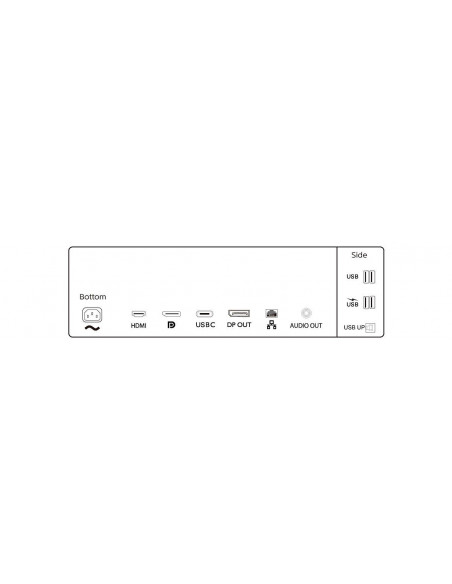 Philips P Line 346P1CRH/00 LED display 86,4 cm (34") 3440 x 1440 Pixel UltraWide Quad HD Nero