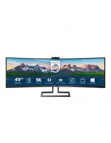 Philips P Line Display LCD curvo in 32:9 SuperWide 499P9H/00