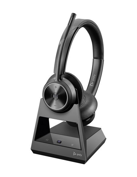 POLY Cuffie stereo Savi 7320 UC DECT 1880-1900 MHz certificate per Microsoft Teams
