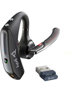 POLY Cuffie Voyager 5200 UC con connettore USB-A + dongle BT600 TAA