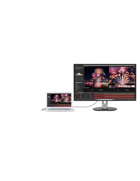 Philips P Line Monitor LCD con dock USB-C 328P6AUBREB/00