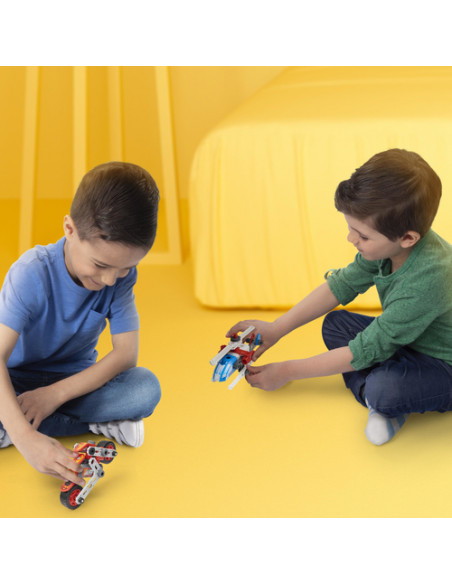 Meccano Junior - Veicoli a Sorpresa, pezzi in plastica per bambini dai 5 anni