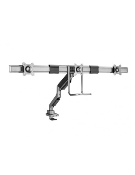 Equip Staffa di montaggio da scrivania per monitor tripli da 17” a 27”