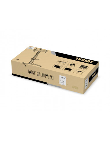 Equip Carrello LFD a rotazione a 90° con display singolo da 37-70”.