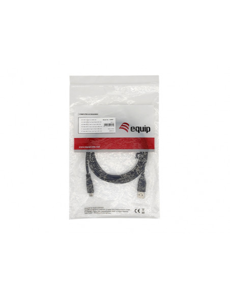 Equip Cavo USB 2.0 da C ad A, M/M, 3,0 m