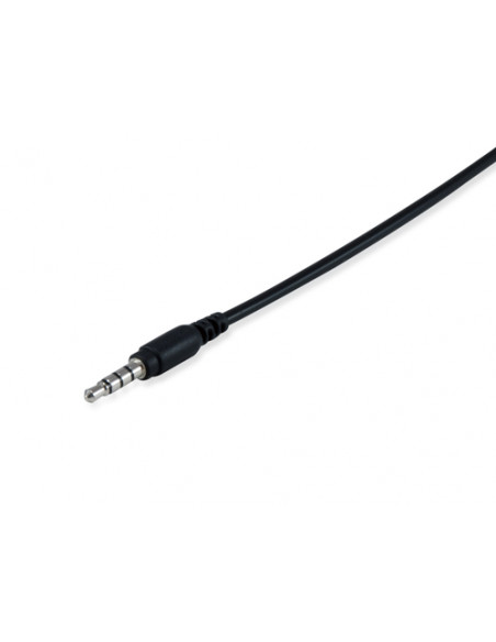 Equip Chat Headset Auricolare Cablato A Padiglione Musica e Chiamate Nero