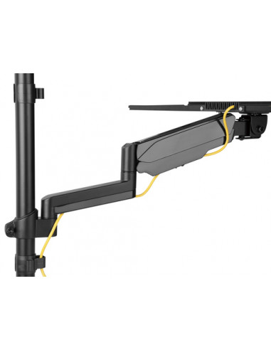 Equip Postazione di lavoro a parete con monitor singolo da 17“-32”.