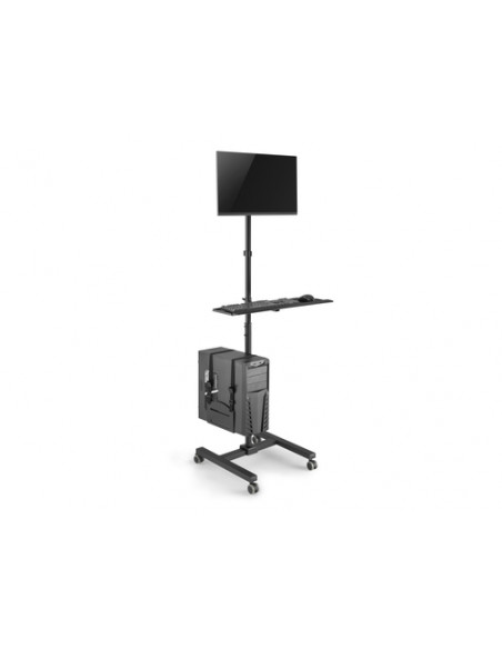 Equip Postazione di lavoro mobile con monitor singolo da 17"-32”