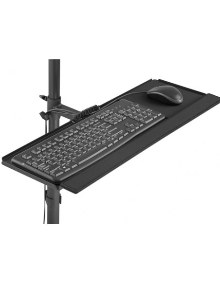 Equip Postazione di lavoro mobile con monitor singolo da 17"-32”