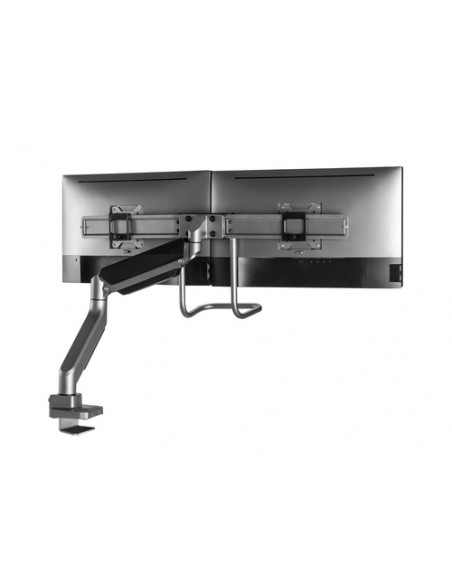 Equip Staffa di montaggio da scrivania per doppio monitor da 17” a 32”