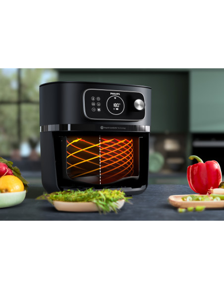 Philips 7000 series HD9876/90 Airfryer, 8.3L, Friggitrice 22-in-1, App per ricette