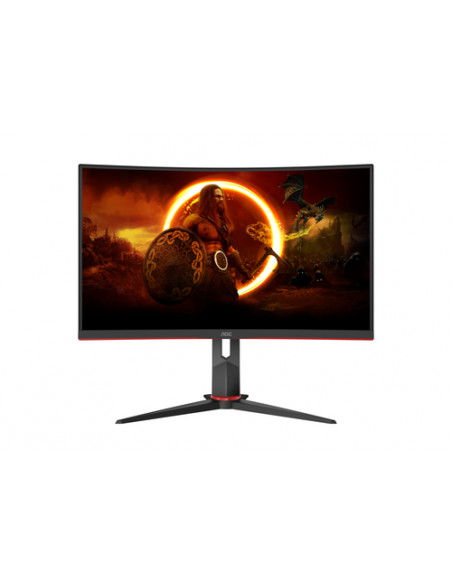 AOC G2 C27G2Z3/BK Monitor PC 68,6 cm (27") 1920 x 1080 Pixel Full HD LED Nero, Rosso