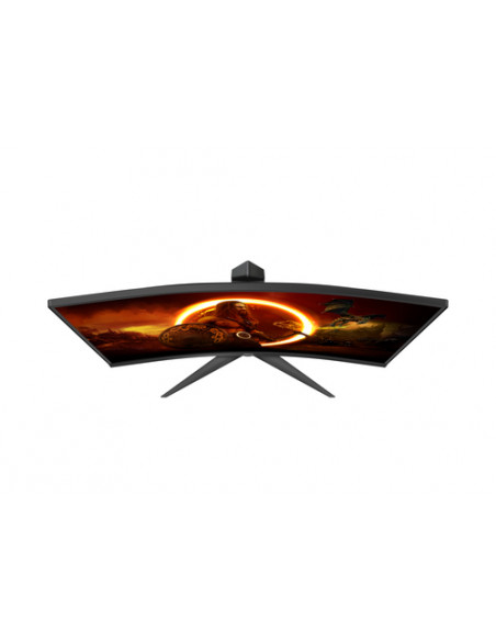 AOC G2 C27G2Z3/BK Monitor PC 68,6 cm (27") 1920 x 1080 Pixel Full HD LED Nero, Rosso