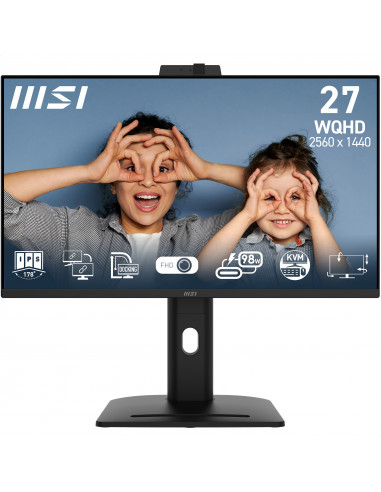 MSI Pro MP275QPDG Monitor PC 68,6 cm (27") 2560 x 1440 Pixel Wide Quad HD LCD Nero