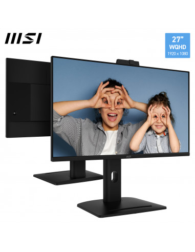MSI Pro MP275QPDG Monitor PC 68,6 cm (27") 2560 x 1440 Pixel Wide Quad HD LCD Nero