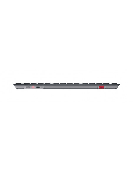 CHERRY KW 9200 MINI tastiera Universale USB + RF Wireless + Bluetooth QWERTY Inglese Nero