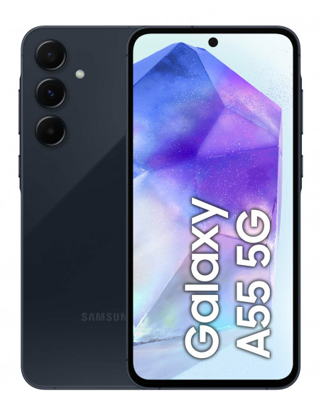 Samsung Galaxy A55 5G Display FHD+ Super AMOLED 6.6”, Android 14, 8GB RAM, 128GB, Dual SIM, Batteria 5.000 mAh, Awesome Navy