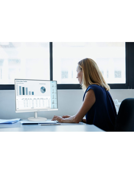 Philips V Line 241V8AW/00 Monitor PC 60,5 cm (23.8") 1920 x 1080 Pixel Full HD LCD Bianco