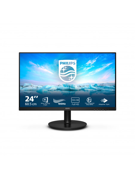 Philips V Line 241V8LAB/00 LED display 60,5 cm (23.8") 1920 x 1080 Pixel Full HD LCD Nero