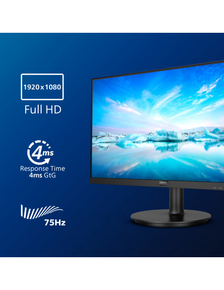 Philips V Line 271V8LA/00 LED display 68,6 cm (27") 1920 x 1080 Pixel Full HD Nero