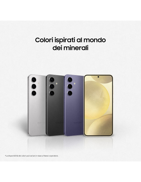 Samsung Galaxy S24 Smartphone AI, Display 6.2'' FHD+ Dynamic AMOLED 2X, Fotocamera 50MP, RAM 8GB, 256GB, 4.000 mAh, Onyx Black