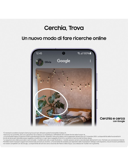 Samsung Galaxy S24 Smartphone AI, Display 6.2'' FHD+ Dynamic AMOLED 2X, Fotocamera 50MP, RAM 8GB, 256GB, 4.000 mAh, Onyx Black