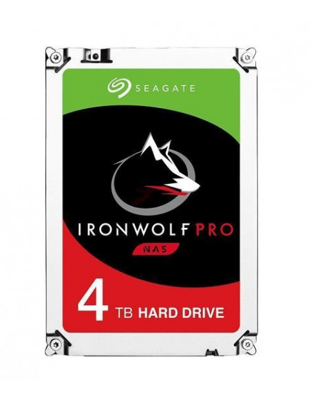 Seagate IronWolf Pro ST4000NE001 disco rigido interno 4 TB 7200 Giri/min 256 MB 3.5" Serial ATA III