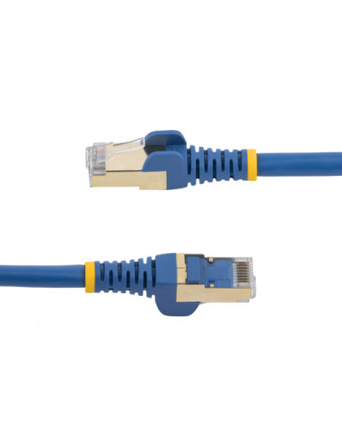 StarTech.com Cavo patch CAT6a da 1,5 m - Schermato (STP) - Filo di rame al 100% - Connettore antistrappo - Blu