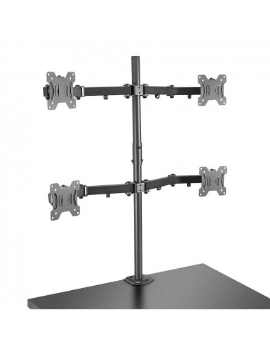 Lindy 40659 Supporti a parete per TV 71,1 cm (28") Scrivania Nero