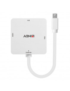 Lindy 41035 cavo e adattatore video 0,2 m Bianco 2