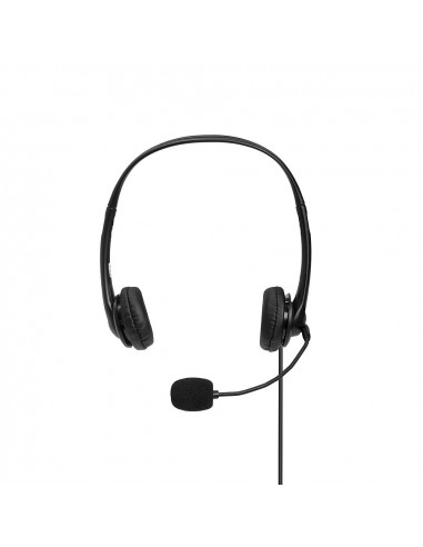 Lindy 42870 cuffia e auricolare Cablato A Padiglione Musica e Chiamate USB tipo A Nero