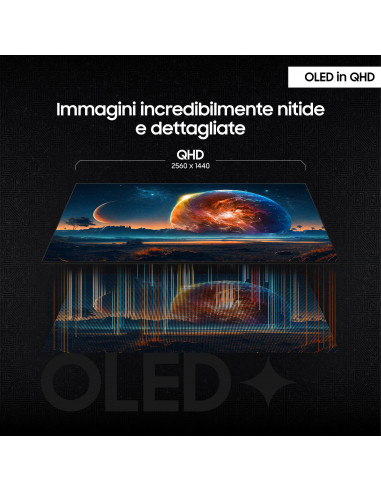 Samsung Monitor Gaming Odyssey OLED G6 - G61SD da 27''