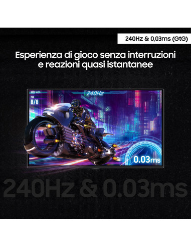 Samsung Monitor Gaming Odyssey OLED G6 - G61SD da 27''