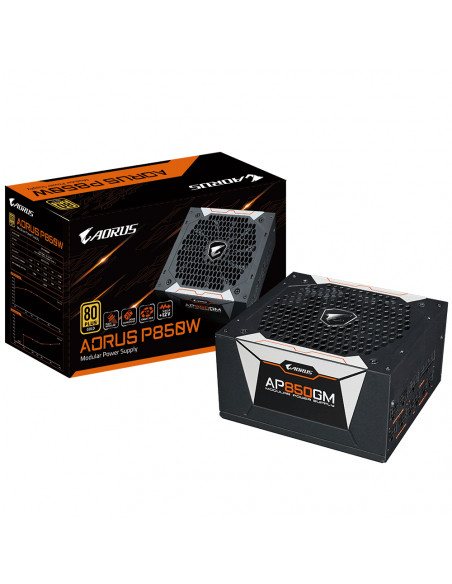 GIGABYTE GP-AP850GM alimentatore per computer 850 W 20+4 pin ATX ATX Nero