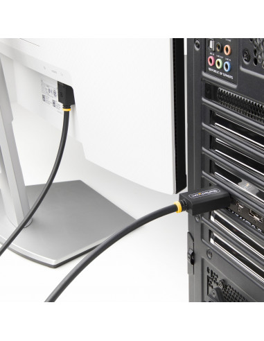 StarTech.com Cavo DisplayPort 2.1 da 1m, cavo DisplayPort DP40 certificato VESA con UHBR10/HDR/HDCP 2.2, 8K 60Hz/4K 144Hz w/DSC