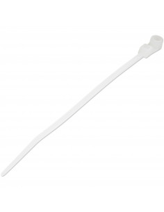 StarTech.com Fascette fermacavo da 10 cm con foro di montaggio - 2 mm di larghezza, 24 mm di diametro del fascio, 8 kg di resist