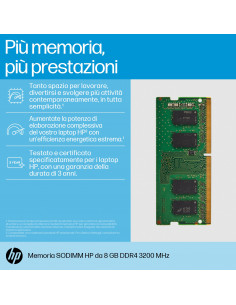 HP 8GB DDR4 3200 SODIMM Memory memoria 2