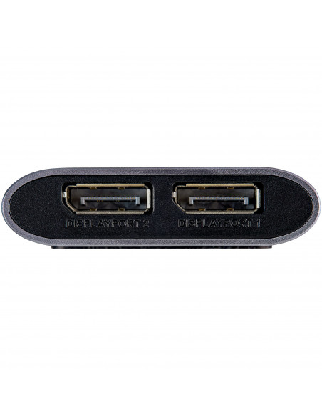 StarTech.com Adattatore Thunderbolt 3 a doppio monitor DisplayPort DP 1.4 8K - Doppio 4K 60Hz o singolo 8K/5K Thunderbolt 3 a DP