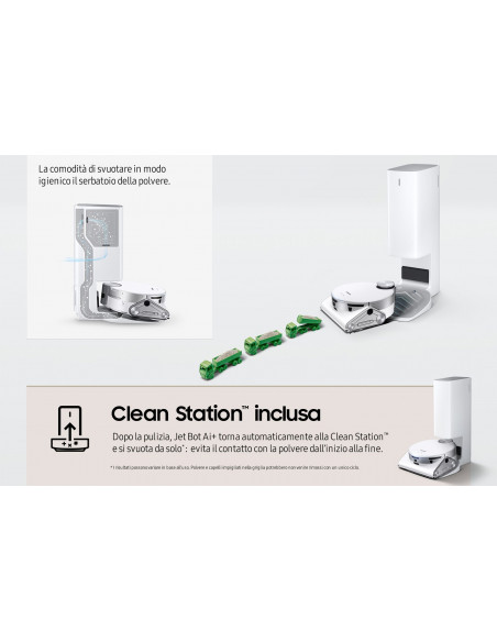 Samsung Robot Aspirapolvere Jetbot AI+ VR50T95735W