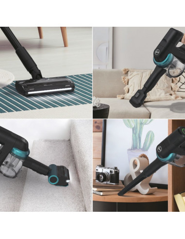 Hoover HF410P 011 Aspirapolvere elettrica Batteria Secco Micro Senza sacchetto 0,4 L 240 W Verde