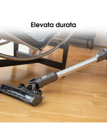 Hisense HVC6464A scopa elettrica Aspirapolvere a bastone 2 in 1 Batteria Secco HEPA Senza sacchetto Nero