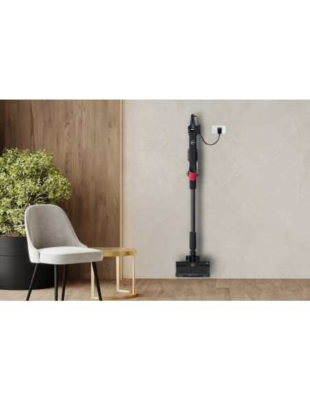 Hoover HF210H 011 Aspirapolvere a bastone 2 in 1 Batteria Secco EPA Senza sacchetto 165 W Nero, Rosso