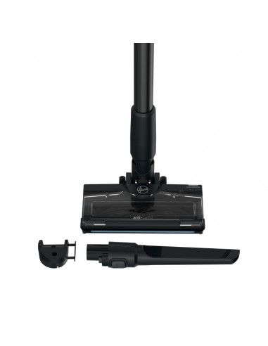 Hoover HF210H 011 Aspirapolvere a bastone 2 in 1 Batteria Secco EPA Senza sacchetto 165 W Nero, Rosso