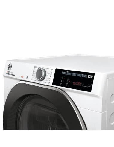 Hoover H-DRY 500 NDE H9A2TSBEXS-S asciugatrice Libera installazione Caricamento frontale 9 kg A++ Bianco