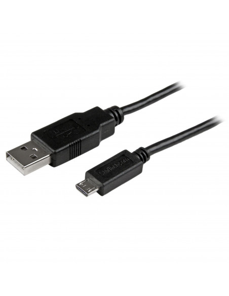 StarTech.com Cavo di sincronizzazione e di ricarica USB a Micro USB - Cavetto slim per Smartphone e Tablet A a Micro B da 1 m