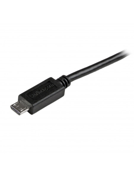 StarTech.com Cavo di sincronizzazione e di ricarica USB a Micro USB - Cavetto slim per Smartphone e Tablet A a Micro B da 1 m